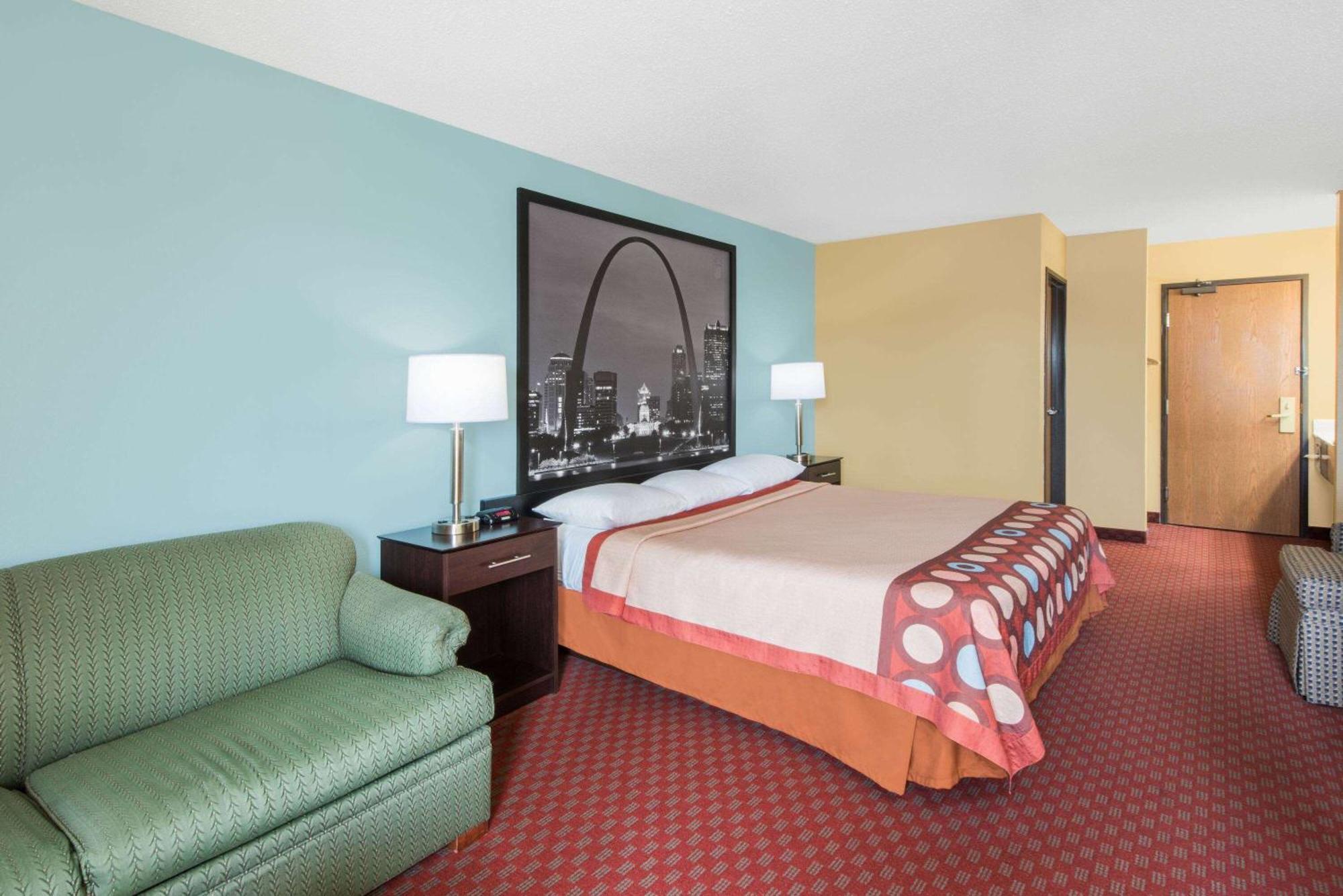 Super 8 By Wyndham Troy Il/St. Louis Area Hotel Exterior foto